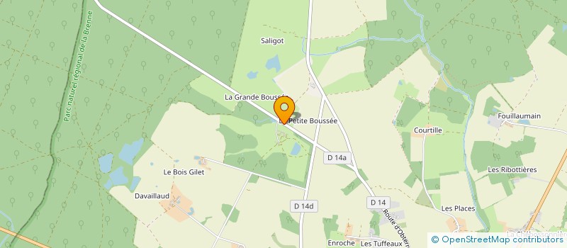 localisation de l'entreprise SCEA DU BECHERON à AZAY-LE-FERRON