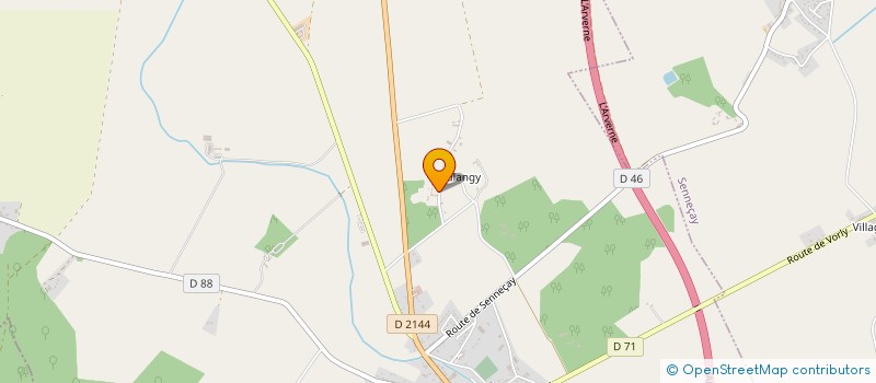 localisation de l'entreprise SCEA DU BERCHET à LEVET