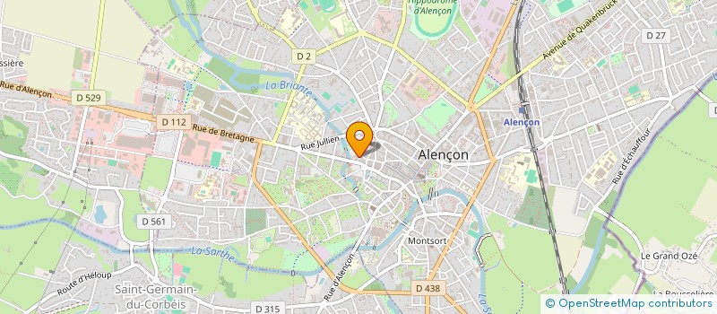 localisation de l'entreprise SCEA DU BIHALAIS à ALENCON