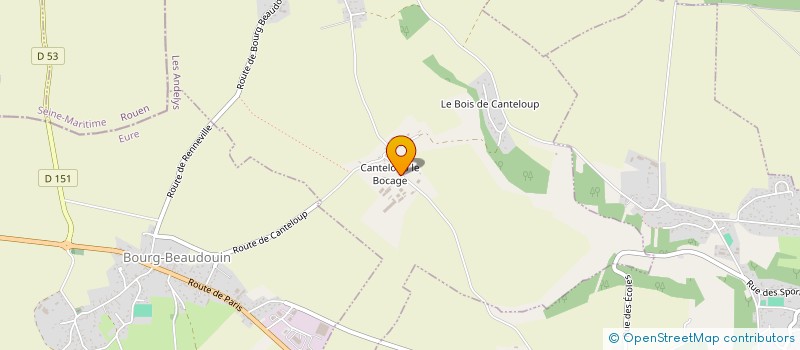 localisation de l'entreprise SCEA DU BOCAGE à RENNEVILLE