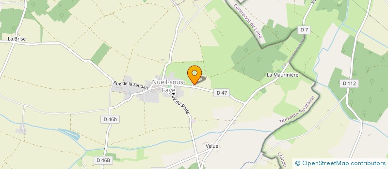 localisation de l'entreprise SCEA DU BOIS DE CHANTEBRAULT à SAINT-LAON