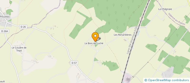 localisation de l'entreprise SCEA DU BOIS DE LUCHE à ROM