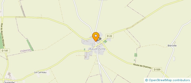 localisation de l'entreprise SCEA DU BOIS DU POTIN à BAUDREVILLE