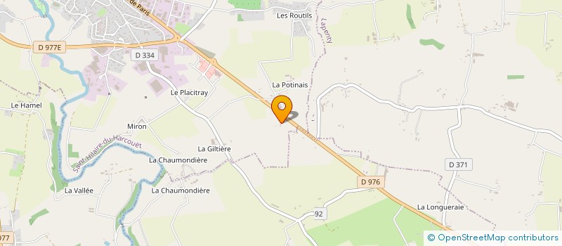 localisation de l'entreprise SCEA DU BOIS GOBE à GRANDPARIGNY