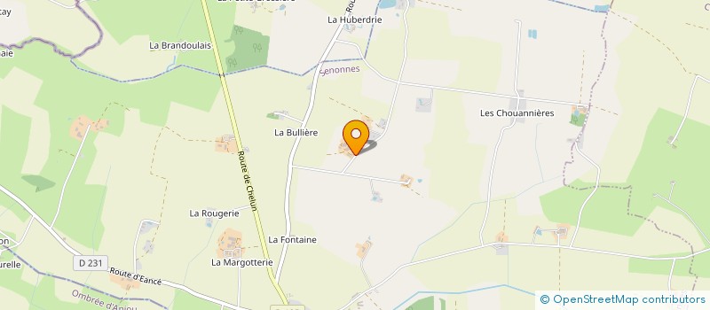localisation de l'entreprise SCEA DU BOIS GUINOT à SENONNES