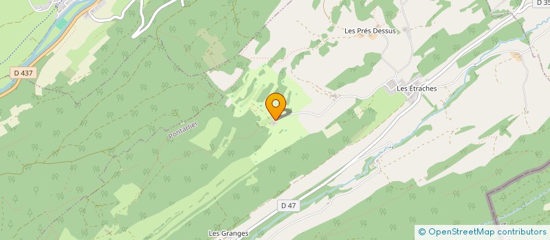 localisation de l'entreprise SCEA DU BOIS JOLI à PONTARLIER