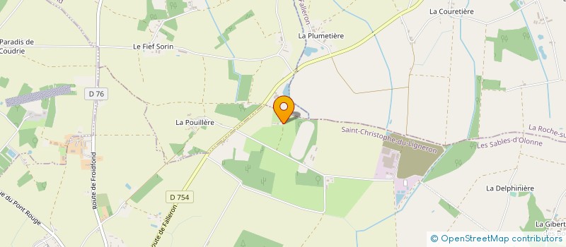 localisation de l'entreprise SCEA DU BOISCHAUT à SAINT-CHRISTOPHE-DU-LIGNERON