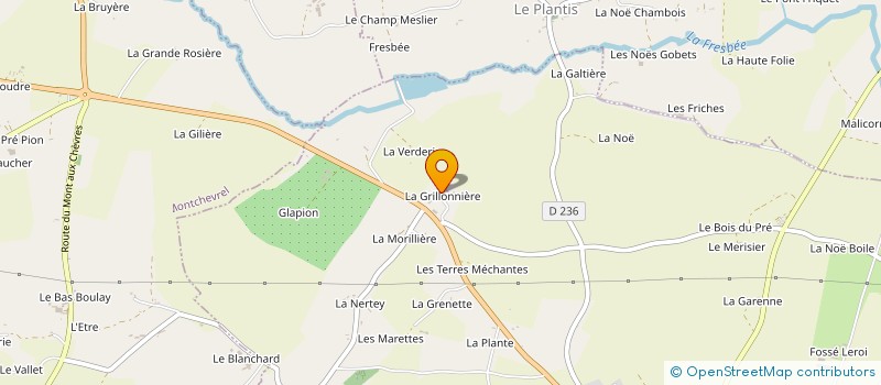 localisation de l'entreprise SCEA DU BON GRAIN à SAINTE-SCOLASSE-SUR-SARTHE