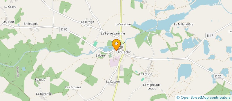 localisation de l'entreprise SCEA DU BOURG à DOUADIC