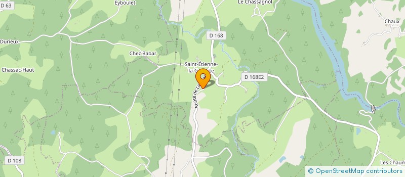 localisation de l'entreprise SCEA DU BOUT DU RIOU  SAINT-ETIENNE-LA-GENESTE