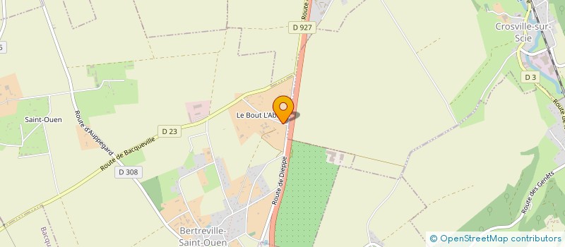 localisation de l'entreprise SCEA DU BOUT L ABBE  BERTREVILLE-SAINT-OUEN