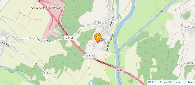 localisation de l'entreprise SCEA DU BOUTRANS  PONT