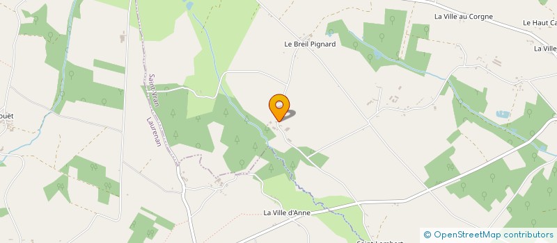 localisation de l'entreprise SCEA DU BREIL à MERDRIGNAC