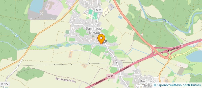 localisation de l'entreprise SCEA DU BRIEGEL  BURNHAUPT-LE-HAUT