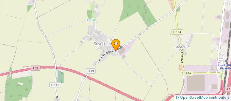 localisation de l'entreprise SCEA DU BUISSON à SOYECOURT