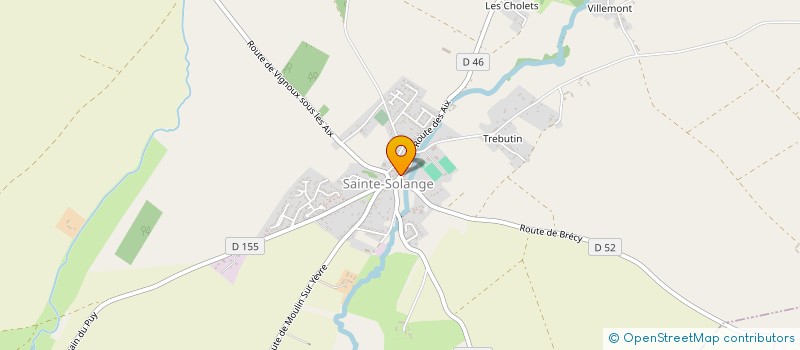 localisation de l'entreprise SCEA DU BUISSON GUILLOT  SAINTE-SOLANGE