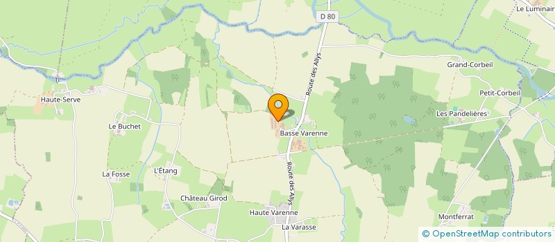 localisation de l'entreprise SCEA DU CARJOUX à SAINT-JEAN-SUR-REYSSOUZE