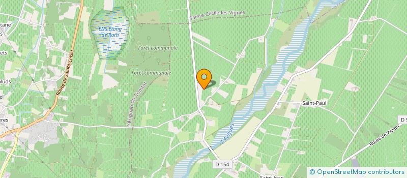 localisation de l'entreprise SCEA DU CARTIER  TRAVAILLAN