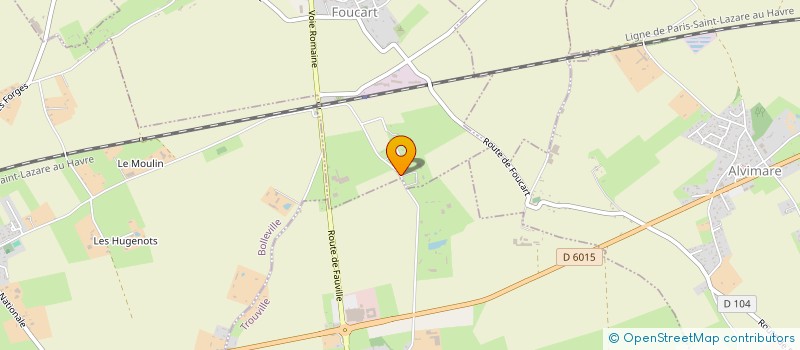 localisation de l'entreprise SCEA DU CEDRE  FOUCART