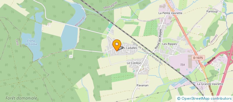 localisation de l'entreprise SCEA DU CERISIER à MARLIEUX