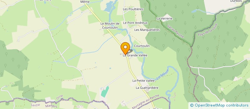 localisation de l'entreprise SCEA DU CHAMP BOUILLON à SAINT-GERMAIN-DE-LA-COUDRE