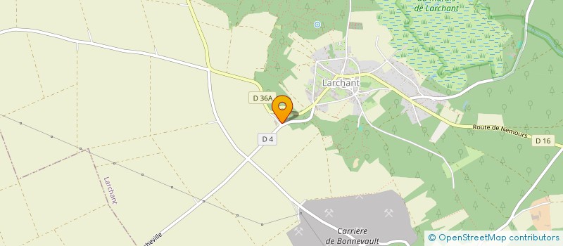 localisation de l'entreprise SCEA DU CHAPITRE à LARCHANT