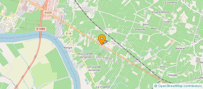 localisation de l'entreprise SCEA DU CHATEAU ARMENS à SAINT-EMILION