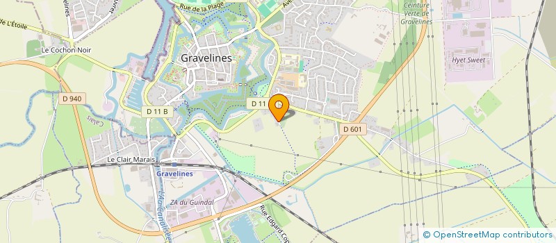 localisation de l'entreprise SCEA DU CHATEAU D'EAU à GRAVELINES