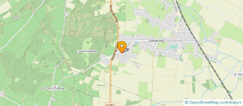 localisation de l'entreprise SCEA DU CHATEAU DAVENAY  MERCUREY