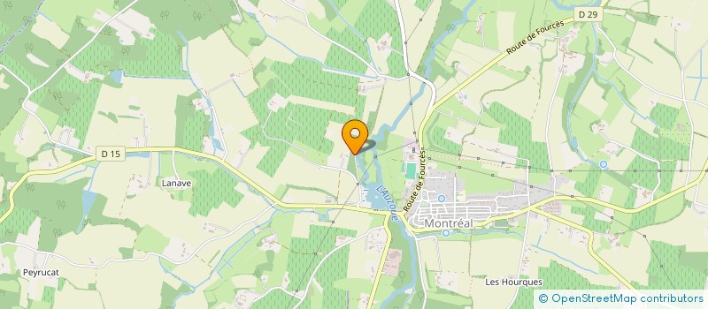 localisation de l'entreprise SCEA DU CHATEAU DE MALLIAC  MONTREAL