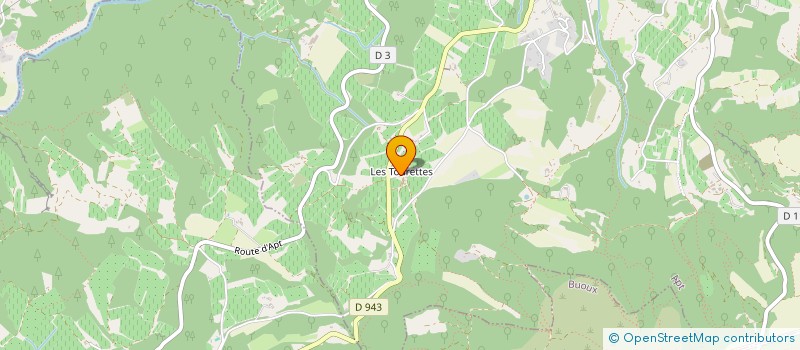 localisation de l'entreprise SCEA DU CHATEAU DES TOURETTES  APT