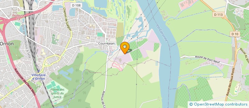 localisation de l'entreprise SCEA DU CHATEAU GUITERONDE  VILLENAVE-D'ORNON