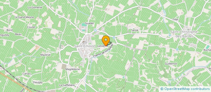 localisation de l'entreprise SCEA DU CHATEAU LA CLOTTE à SAINT-EMILION