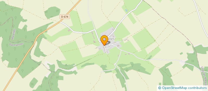 localisation de l'entreprise SCEA DU CHATELOT à MAREILLES