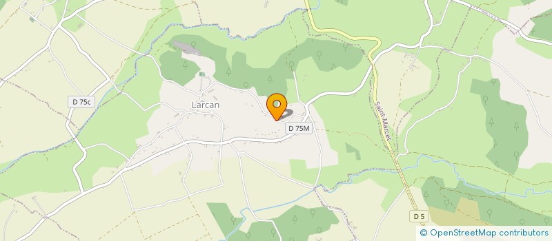 localisation de l'entreprise SCEA DU CHEF  LARCAN