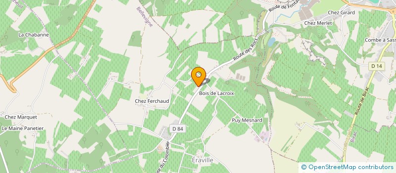 localisation de l'entreprise SCEA DU CHEMIN BOISNE à BELLEVIGNE