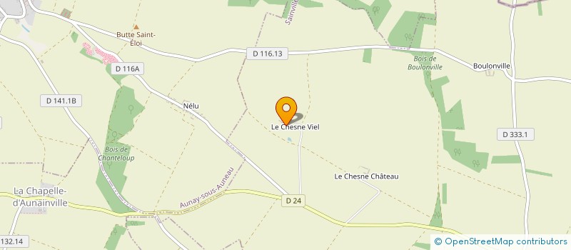 localisation de l'entreprise SCEA DU CHESNE VIEIL à SAINVILLE