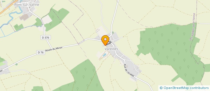 localisation de l'entreprise SCEA DU CHESNEY  LES VALLEES DE LA VANNE