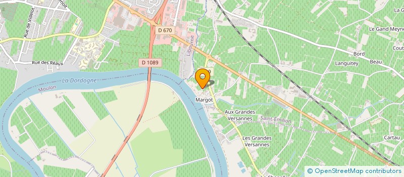 localisation de l'entreprise SCEA DU CLOS CANTENAC à SAINT-EMILION