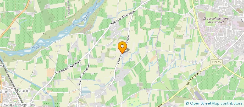 localisation de l'entreprise SCEA DU CLOS CAVALIER  ORANGE