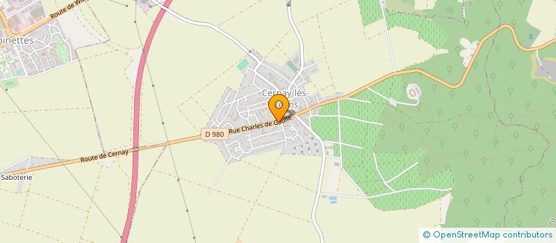 localisation de l'entreprise SCEA DU CLOS COLBERT  CERNAY-LES-REIMS