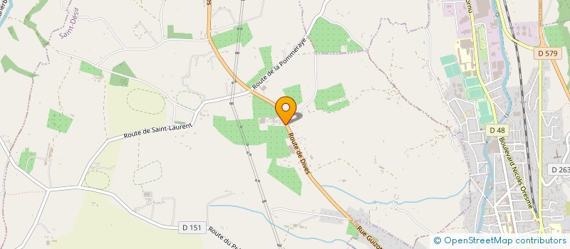 localisation de l'entreprise SCEA DU CLOS DE LA POMMERAYE  SAINT-DESIR