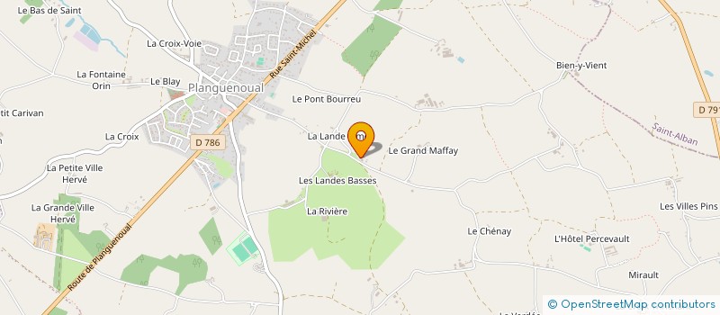 localisation de l'entreprise SCEA DU CLOS DU PUITS à LAMBALLE-ARMOR