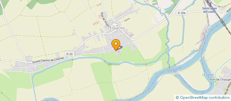 localisation de l'entreprise SCEA DU CLOS DU ROY à ESBARRES