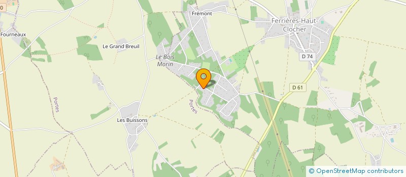 localisation de l'entreprise SCEA DU CLOS MORIN  BUREY