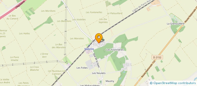 localisation de l'entreprise SCEA DU CLOS MULON  SUEVRES