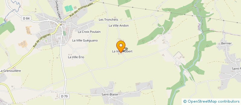 localisation de l'entreprise SCEA DU CLOS NEUF à PLELO