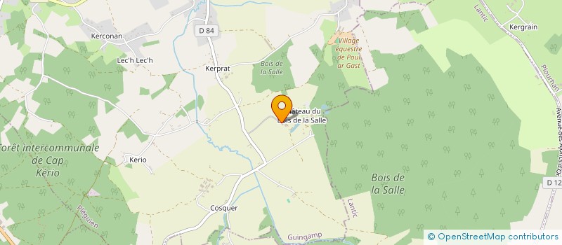 localisation de l'entreprise SCEA DU COLOMBIER à PLEGUIEN