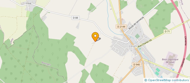 localisation de l'entreprise SCEA DU CORMIER à LEVET
