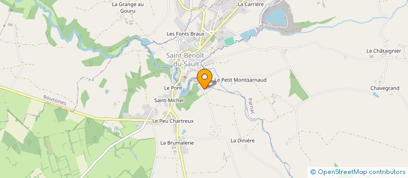 localisation de l'entreprise SCEA DU CORMIER à CHAZELET